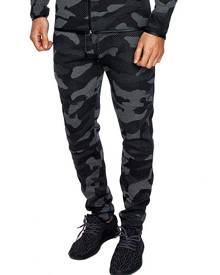 DressLily Camo Print Drawstring Casual Jogger Pants