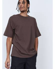 Factorie - Premium Oversized T Shirt - Bracken brown
