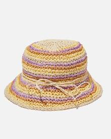 Cotton On Kids - Kids Crochet Floppy Hat - Bright stripe