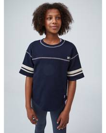 Cotton On Kids - The Georgie Scoop Hem Short Sleeve Tee - Navy blazer splice