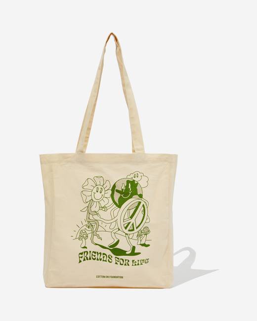 Cotton clearance on tote