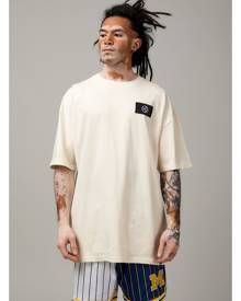 Factorie - Oversized Graphic T Shirt - Ivory/unified tech