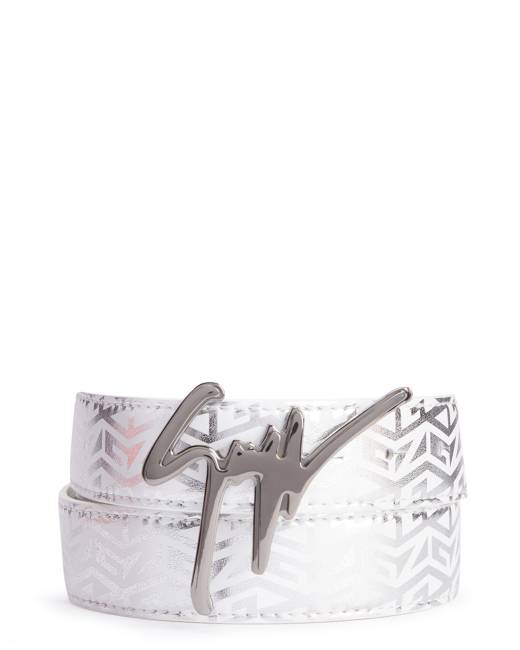 Giuseppe Zanotti Men's Aikido Iridescent Belt - Bergdorf Goodman