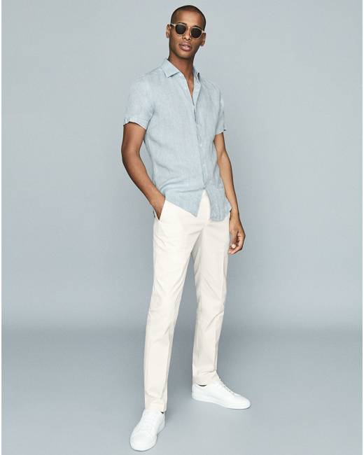 Reiss short sleeve shirt deals