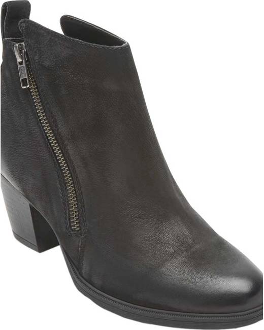 rockport black ankle boots