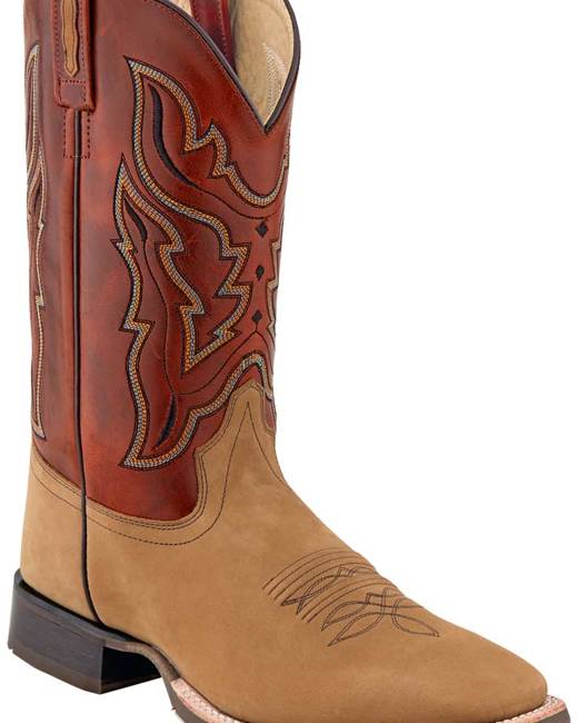 round toe cowboy work boots