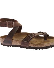 Women's Birkenstock Yara Oil Leather Toe Loop Sandal