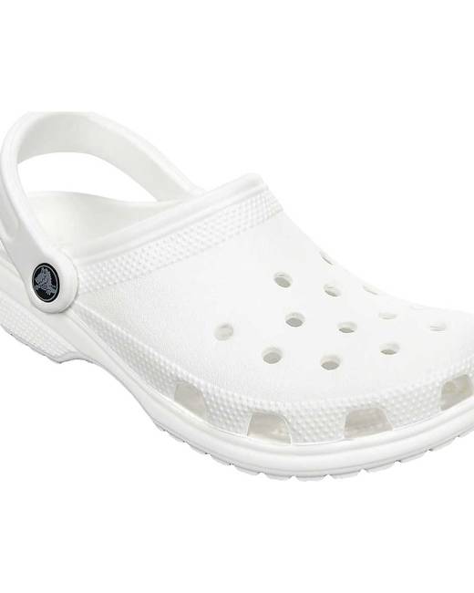 crocs men white clogs