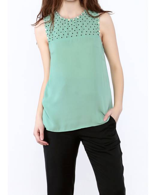 Dunacifa Womens Sleeveless Shirts Summer Casual Loose Tank Top Fashion Printed Tops Basic Pullover Tunic Blouses 
