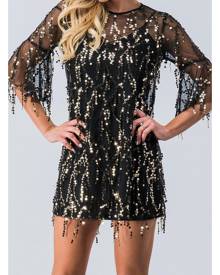 Ark & Co. Black Sequin Tunic