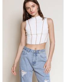 Chikas Knit Crop Top