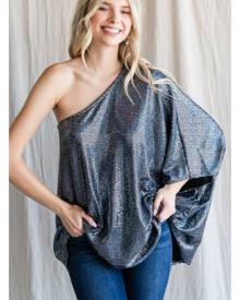 Jodifl Sequin One Shoulder Top