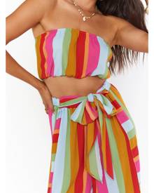 Multicoloured Women's Bandeau Tops - Clothing