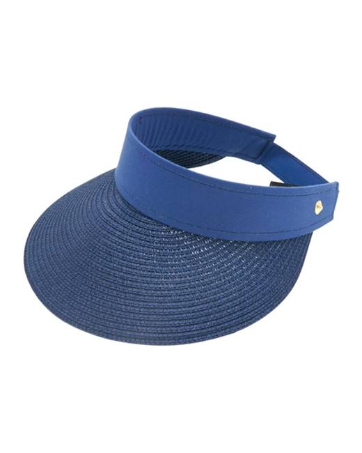 discount 74% Blue Single Mango Blue velvety visor WOMEN FASHION Accessories Hat and cap Blue 