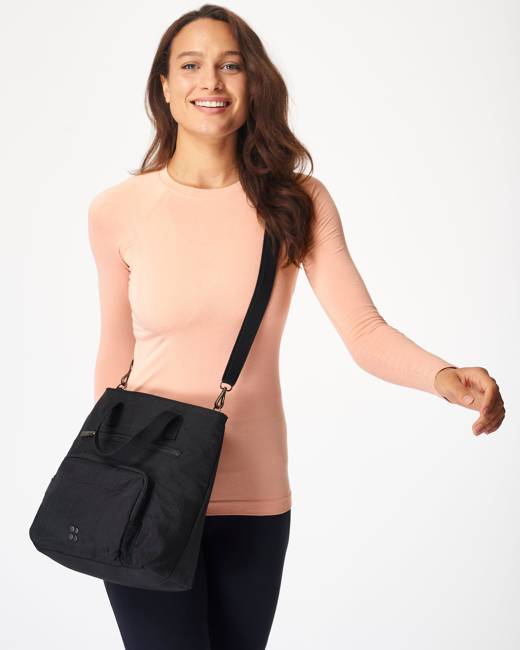 Sweaty Betty Icon Luxe Kit Bag - Black
