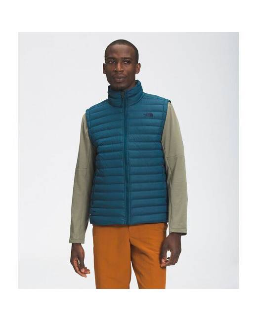 mens navy north face gilet