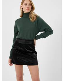 French Connection Ivar Croc Coated PU Mini Skirt