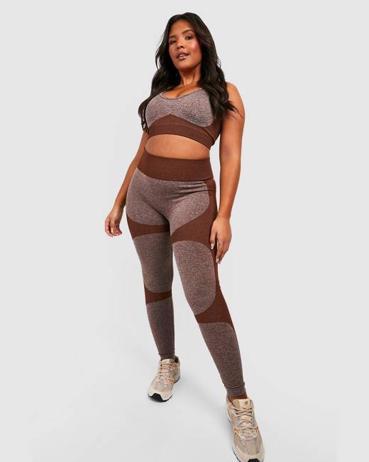 Wrap Over Waistband Sports Leggings