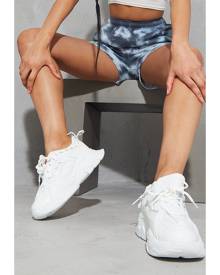 PrettyLittleThing White Hiker Lace Up Double Sole Chunky Sneakers