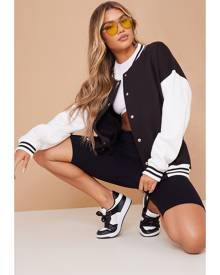 Prettylittlething Cream Slogan Front Teddy Jacket