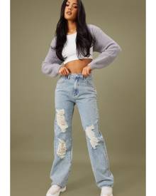 PrettyLittleThing Tall Vintage Bum Rip Mom Jeans