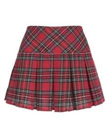 ZAFUL Plaid Pleated Mini Skirt