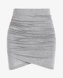 Zaful Ruched Bodycon Tulip Skirt