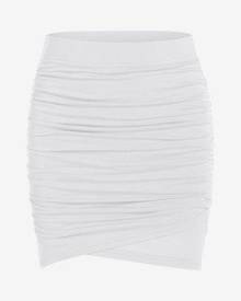 Zaful Ruched Bodycon Tulip Skirt