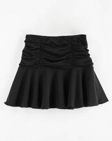 ZAFUL Ruched Mini Flared Skirt