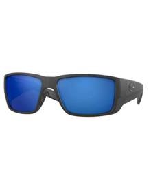 Costa Blackfin Pro Sunglasses Matte Black/Blue Mirror