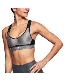 Under Armour Crossback Low support sports bra in navy