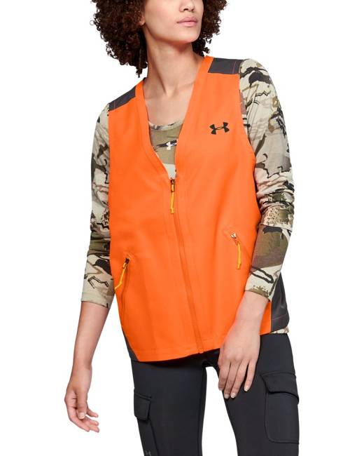 women's blaze orange hunting vest