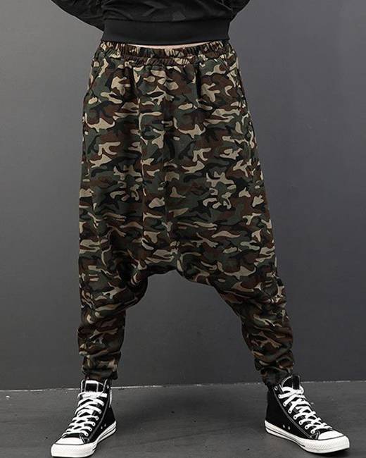 CYJ-shiba Mens Casual Solid Drawstring Jogging Harem Pants Joggers Pants CYJ-shiba Mens Casual Solid Drawstring Jogging Harem Pants Joggers Pants