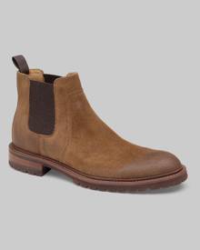 JoS. A. Bank Johnston & Murphy Men's Barrett Chelsea Boots, Tan, 8.5 D Width