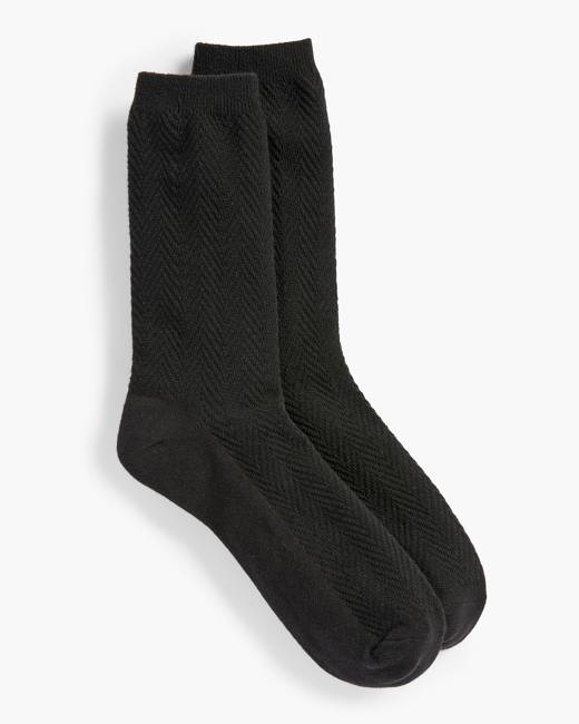 Black Ladies Cashmere Socks in Black Womens Clothing Hosiery Socks 
