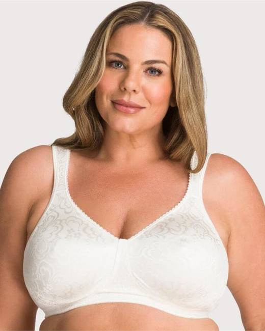 Scantilly Indulgence Wire-free Bralette - Orchid/Latte - Curvy Bras