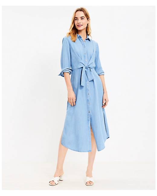 Women's Collar Dresses at Loft - Clothing