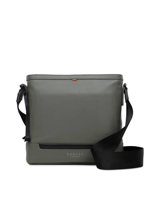 Grey in Grey for Men Mens Bags Briefcases and laptop bags Radley Leather London Mens Cannon Street Large Zip-around Multiway Bag 