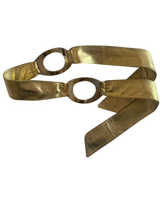 WOMEN FASHION Accessories Belt Golden discount 77% Golden Single NoName belt 