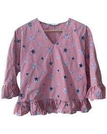 Sandro red Cotton Tops