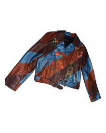 Gucci metallic Leather Jackets