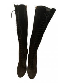 Jimmy Choo black Suede Boots