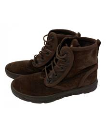 Moncler brown Suede Ankle Boots