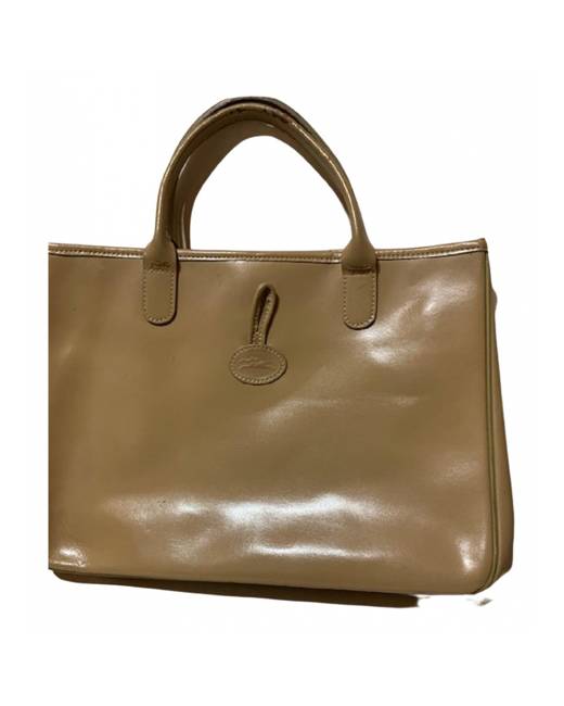 Longchamp Roseau Leather Tote Bag at FORZIERI