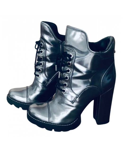 guess metallic boots