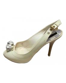 Louis Vuitton white Patent leather Sandals