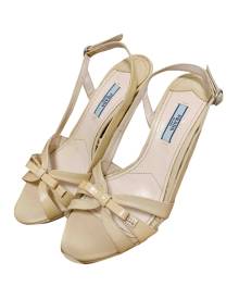 Prada beige Leather Sandals