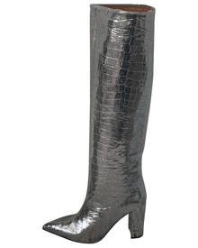 Paris Texas silver Patent leather Boots