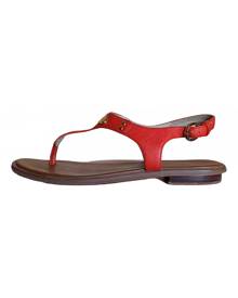 Michael Kors orange Leather Sandals