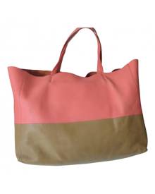 Celine pink Leather Handbags